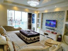 泰鹤城精装两居室带全套家具家电，含物业费1200元每月
