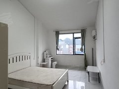 桂林临桂榕山榕山路单间配套 可短租 带空调洗衣机热水器衣柜 有电梯 露台出租房源真实图片