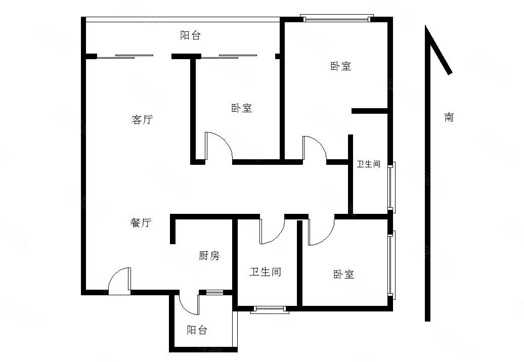 光明6号线地铁口大三房,满五 ,看房随时,勤诚达正大城(一期)二手房