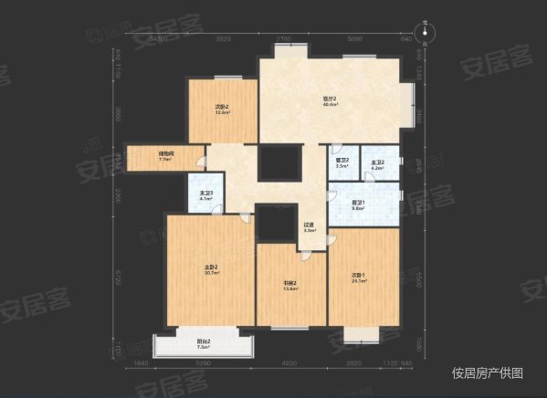 大兴家和苑6室3厅5卫413㎡南北258万