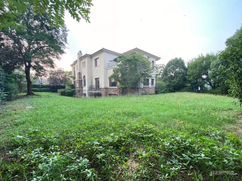 檀香园一线临河独栋别墅花园800多平靠大河毛坯位置