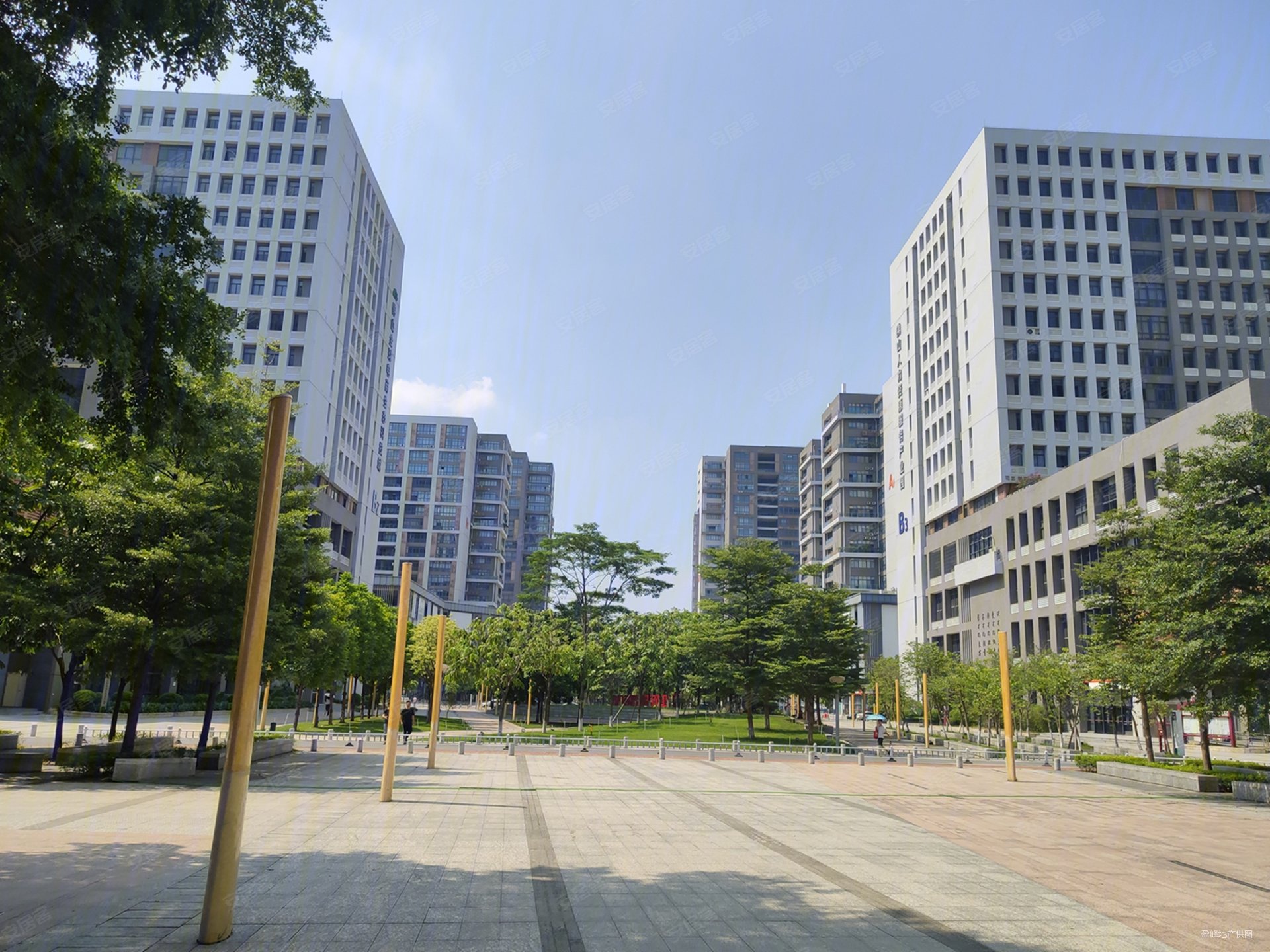 海珠区政府旁 楼下有万达商业中心 带租5000,合生广场二手房,75万,1室