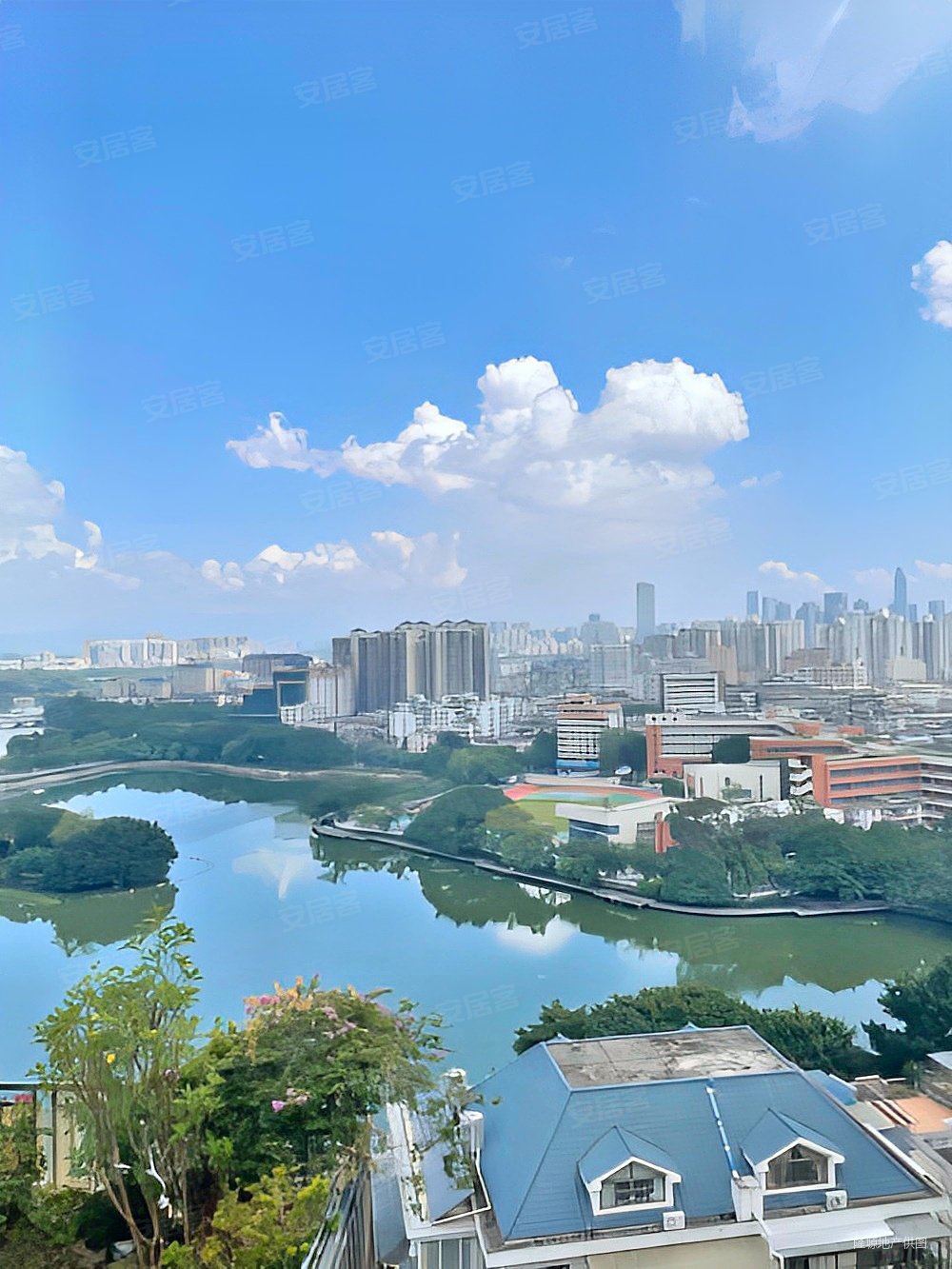 视野开阔,南北通透,西湖丽苑二手房,550万,6室3厅,3卫,270平米-惠州