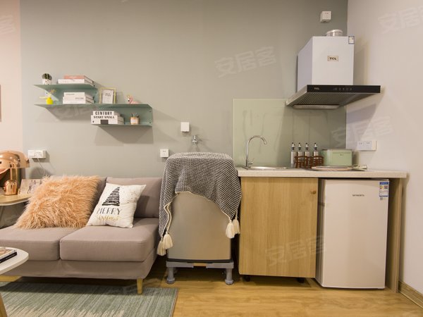 南昌艾溪湖大厦独栋精选阳光一居C整租精装无中介出租房源真实图片