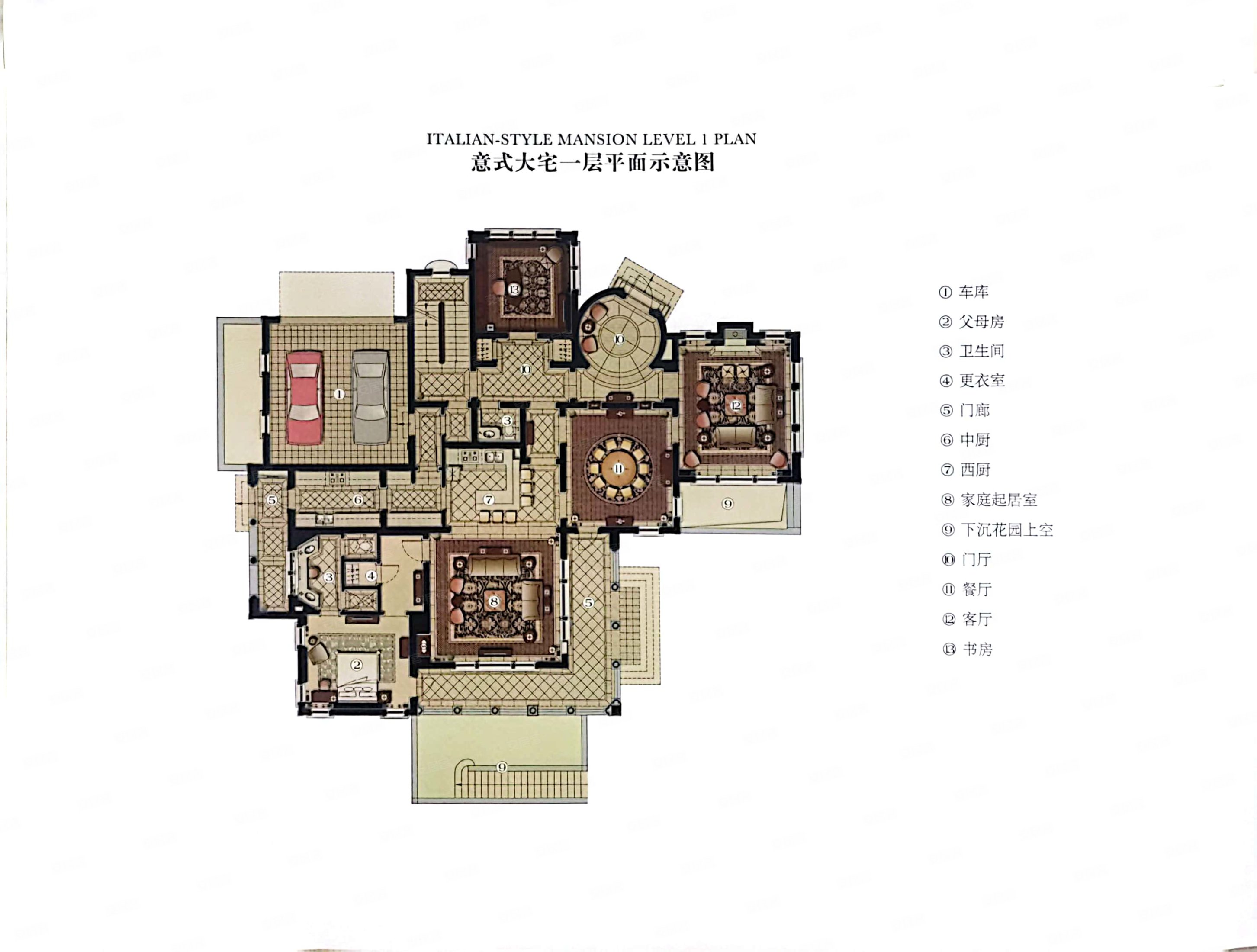 三四期占地面积排前三的意式独栋别墅,绿城物业租售推荐!!,绿城玫瑰园