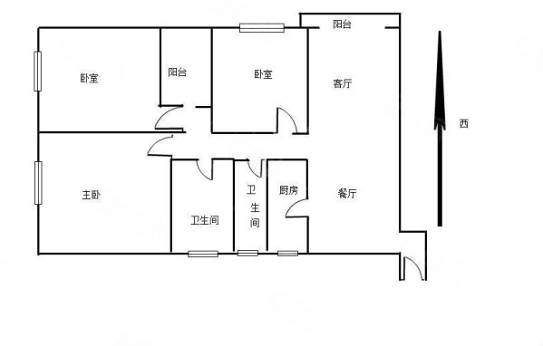 腾瑞幸福里3室2厅2卫118㎡南北75.8万