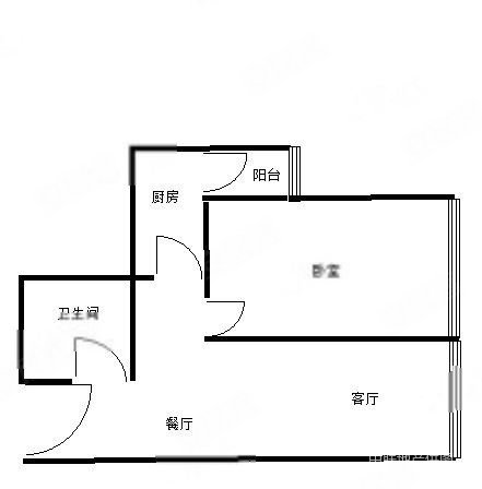 新推上景中心电梯房1房1厅华都汇cbd商圈价格可谈