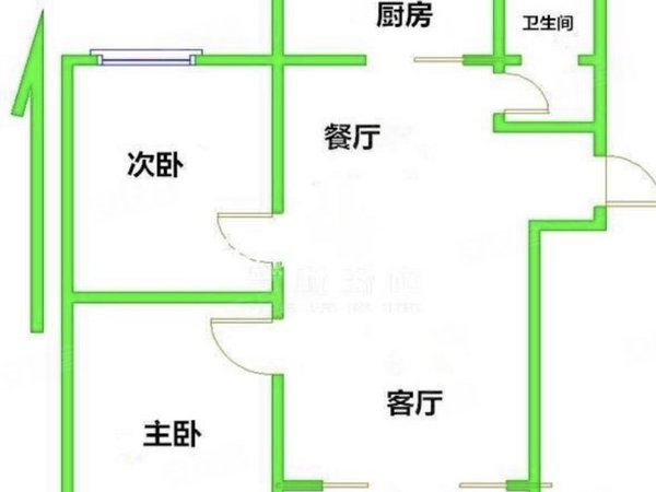 济南历城唐冶唐城小区唐城小区 2室1厅1卫  电梯房 86平米出租房源