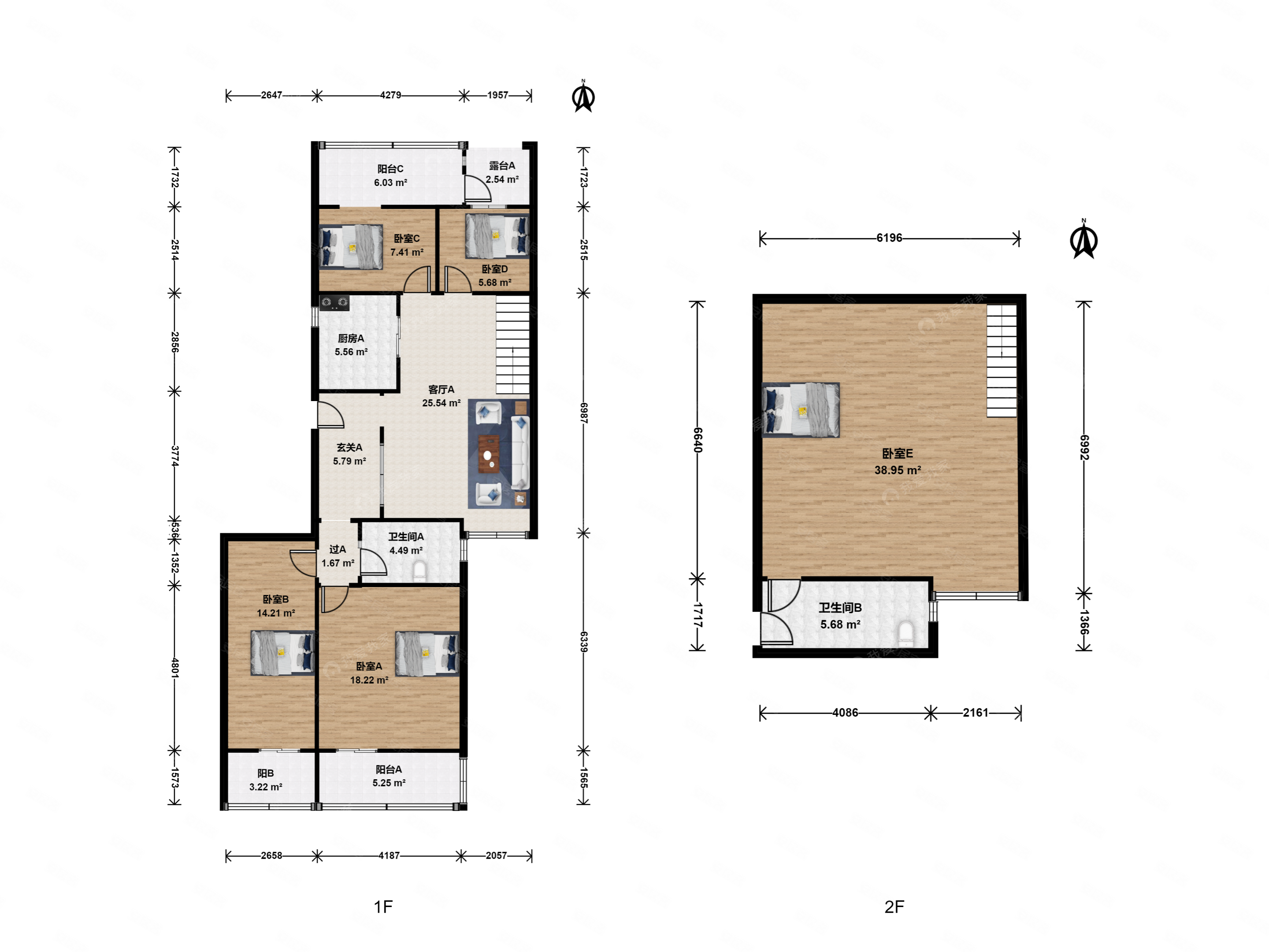恩济庄96号院5室1厅2卫120.1㎡南北870万