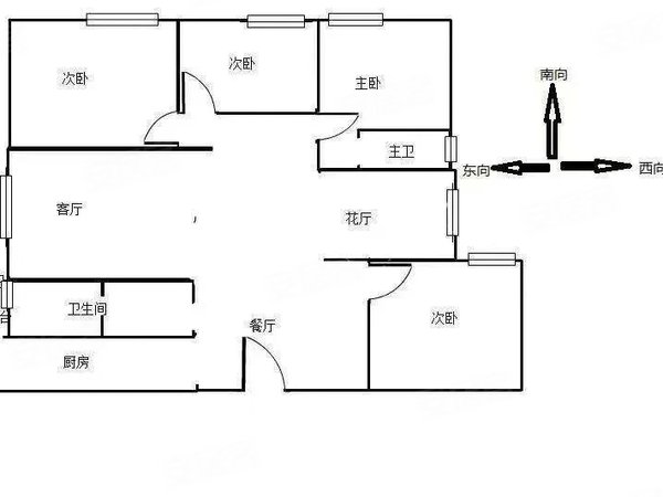 昆明盘龙江东花园金江小区曦苑羊肠村地铁口旁 金江小区 精装4房 东南