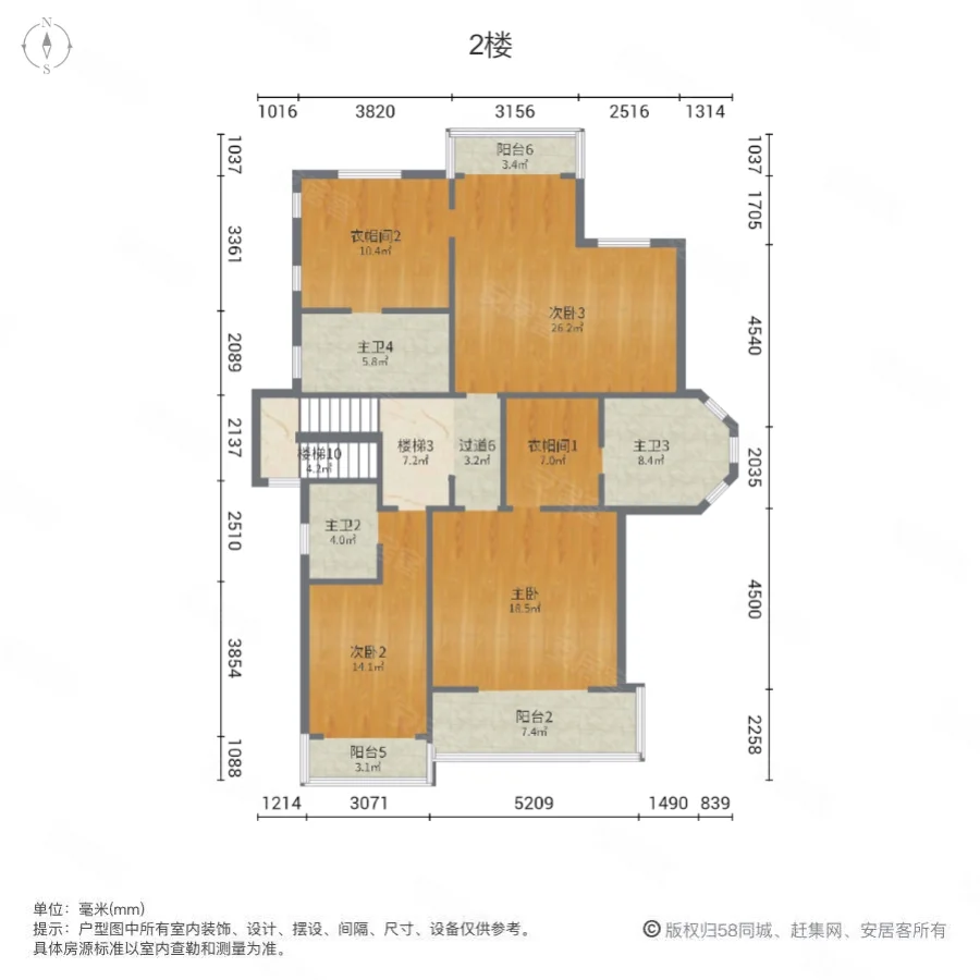 林溪湾(别墅)5室2厅5卫337.95㎡南800万