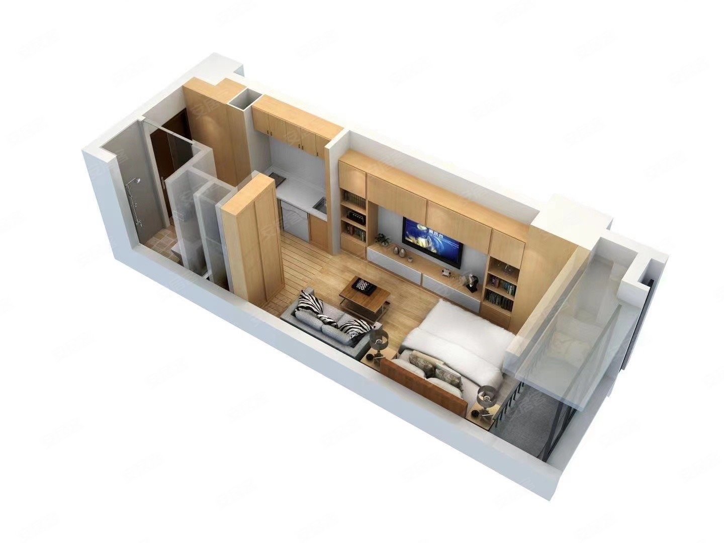 万科精装小户型,即买即住,总价20万