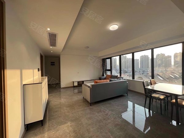 杭州临平临平首创禧瑞江南实拍 尚小镇旁首府 禧瑞江南 大横厅光线