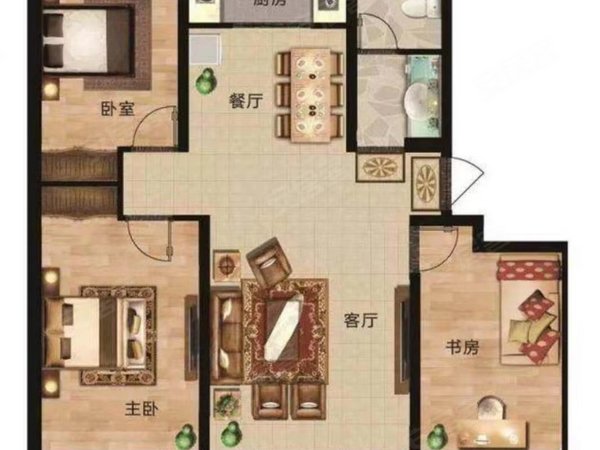 城隍庙 市医院 英雄台 摩登时代精装两居,潞州租房-长治58安居客