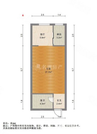 嘉和上都1室1厅1卫51㎡南25万