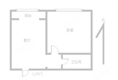 济宁高新区蓼河新城济宁天玺小区济宁天玺小区 1室1厅1卫 配套齐全 南北通透 电梯房出租房源真实图片