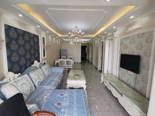 【多图】华融现代城,高铁新城租房,通勤方便,大门进来就是,精装自住