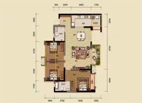 【多图】下田小区,城南租房,西下田小区 宝南花园精装公寓拎包入住近