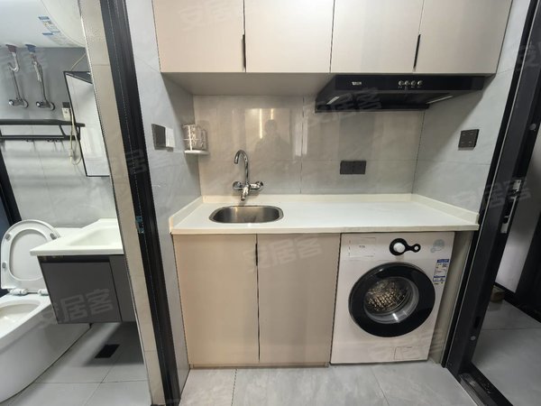 金华永康永康市区高圳路235,251号小区东站巴黎商街全智能带投影家电齐全可月付停车方便采光好出租房源真实图片