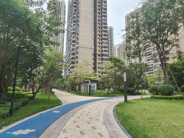 【多图】中海九玺,区政府租房,吾悦广场旁,楼下那考河公园 地铁5号线