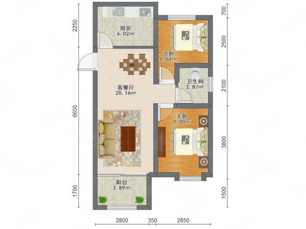 青岛城阳家佳源金日唐郡韩式精装,3万玉石床,通透,户型好,随时看房