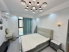 宁波奉化岳林近万达财富广场对面禧悦风华平层押一付一拎包入住可短租出租房源真实图片