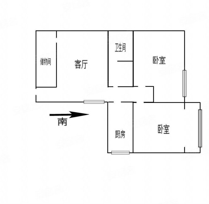 广场 单价8600 田字户型 3楼 随时看房