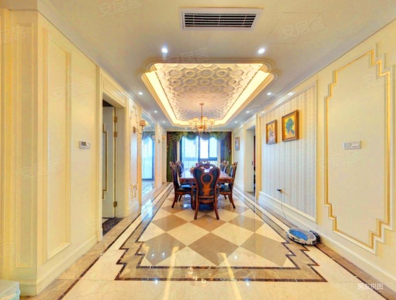 万达公馆二手房,775万,4室2厅,3卫,244.53平米-南京安居客