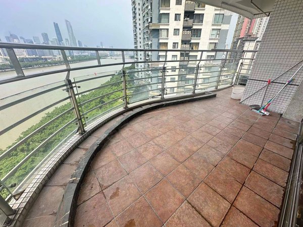 【多图】滨江明珠,滨江东租房,滨江东 江景一线豪宅大三房眺望珠江