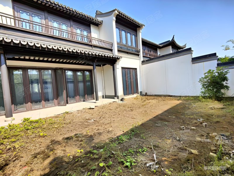 新明半岛 绿城十里风荷 中式小合院 地上2层 独立花园和车库,十里风荷