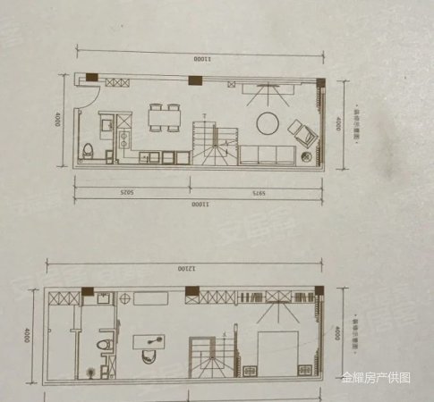 泰合国际金融中心商住楼2室2厅1卫55㎡南82万