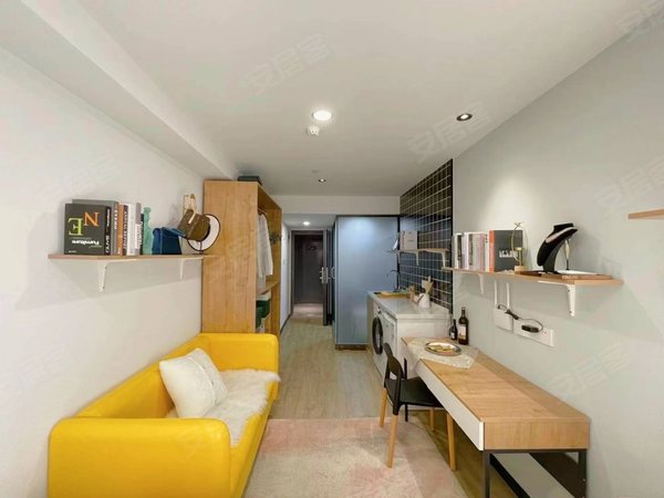 江南摩尔,精装小公寓,设施齐全,押一付一,拎包入住!出租房源真实图片