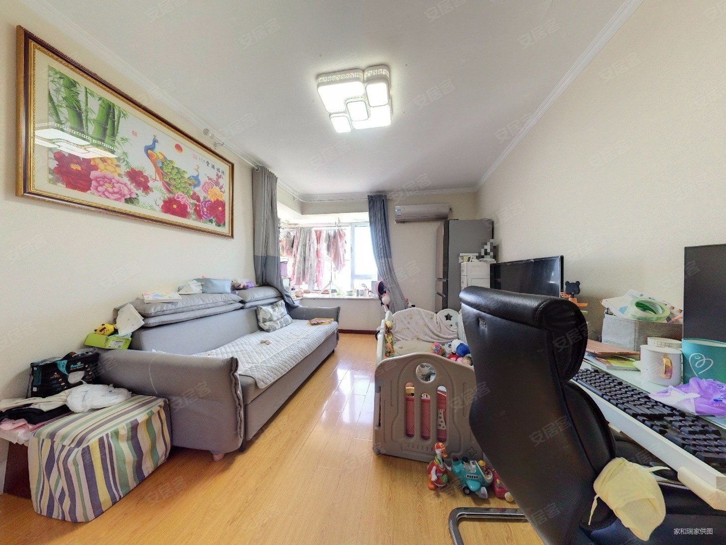 北京怡园 园林设计 东关电梯房 户型方正 采光好 视野开阔