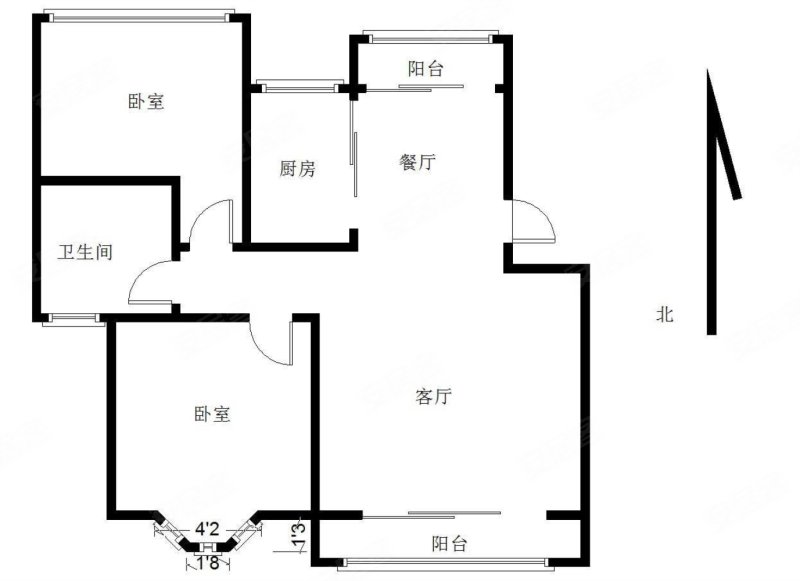 水岸豪庭3楼精装套二带车位储藏室