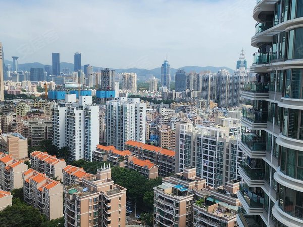 深圳福田新洲金地海景花园e区翠堤湾南北通透大三房,安静看公园看海景