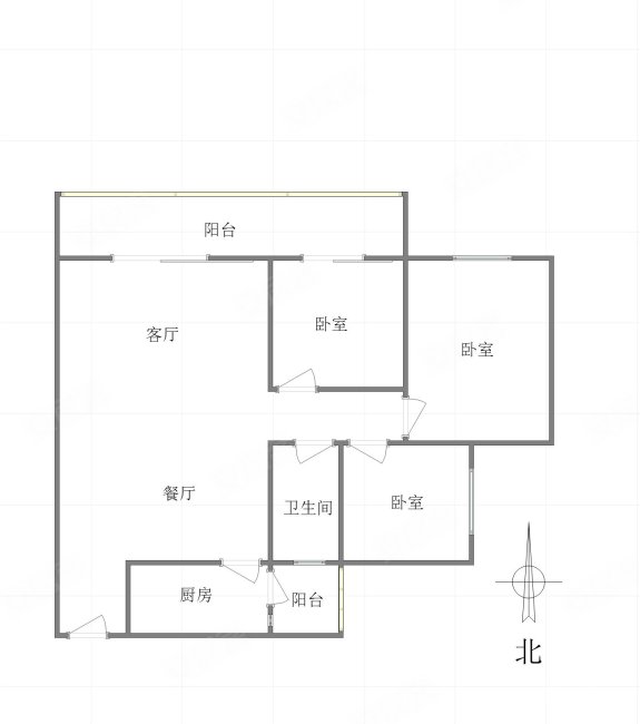 中建瑜和城二期(建城路245号) 购物方便 小三房 次新小区