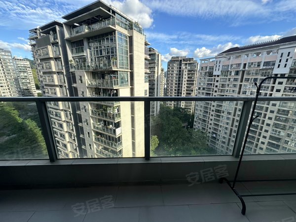 深圳南山桃源村十五峯花园超大阳台景观非常壮观出租房源真实图片