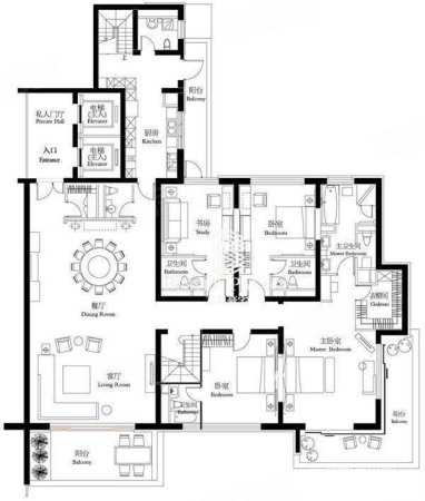 香港业主诚意抛丨出价就签,汤臣一品二手房,9350万,5室2厅,4卫,436.