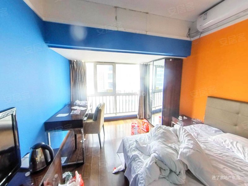 房龄新 带租金,时代奥城商住楼二手房,64万,1室1厅,1卫,34平米-天津