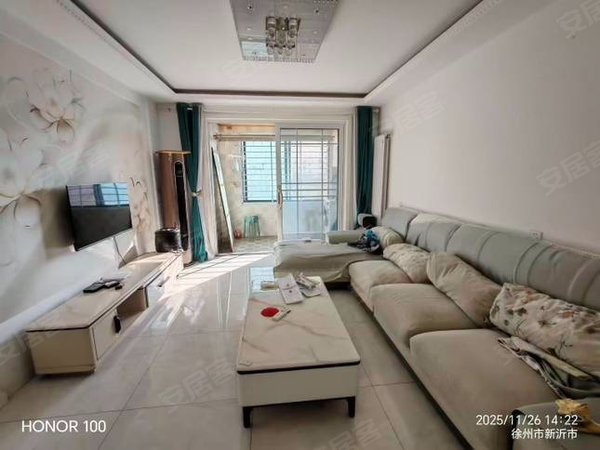 徐州新沂新华路阳光帝景城(南区)出门公园菜市门口有二中芳草地幼儿园三居室干净整洁拎包入住出租房源真实图片