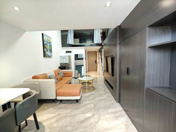 深圳龙岗大运恒明one愉园地铁口恒明复式两房拎包入住,花园小区,配套