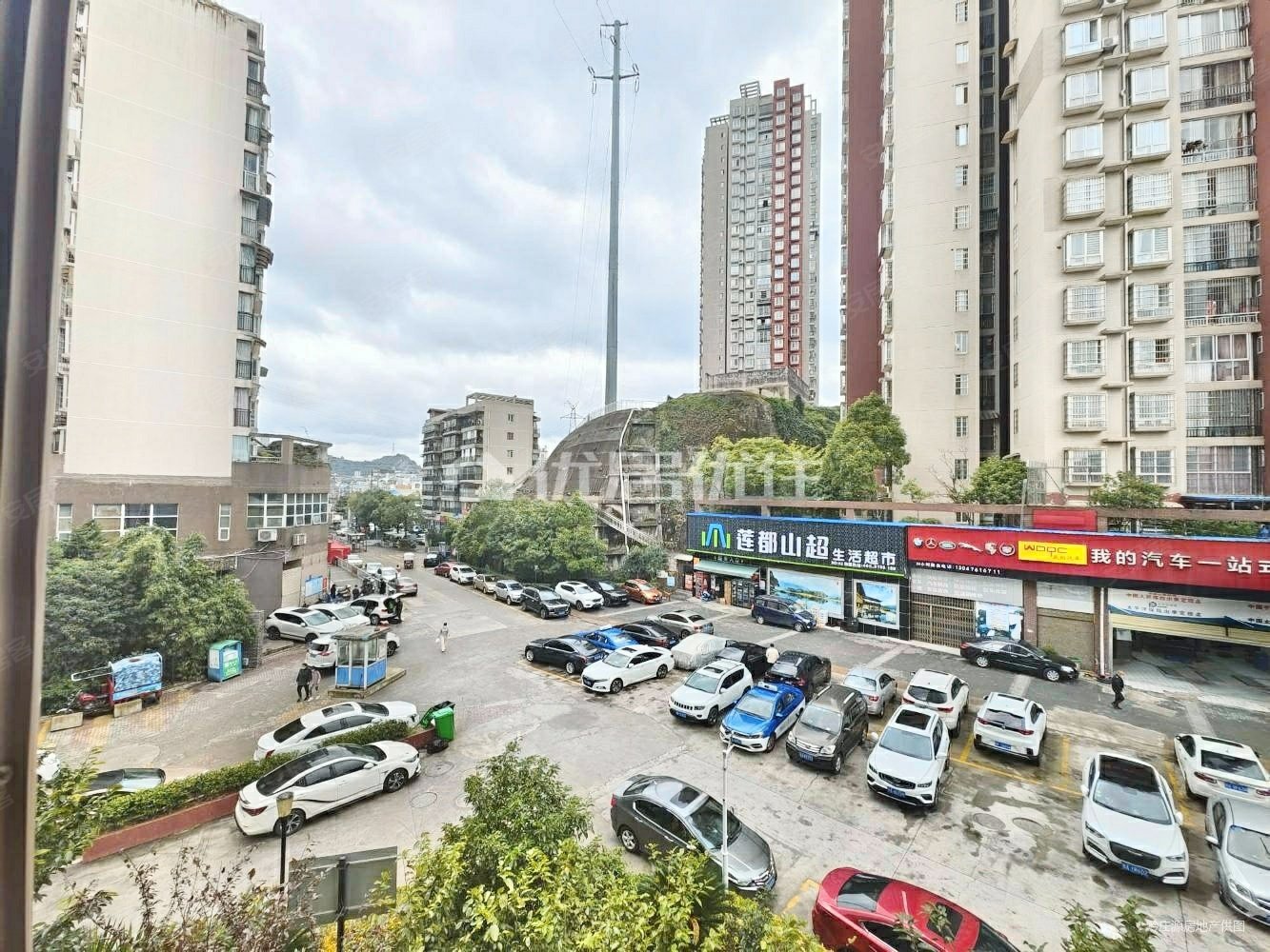望城坡电梯精装2房采光拎包入住带花园