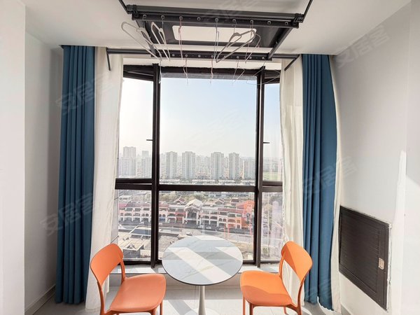 海宁海宁市区海洲城仕公寓皮革城附近 皮都公馆朝南精装1房 全新家电民用水电 采光极好出租房源真实图片