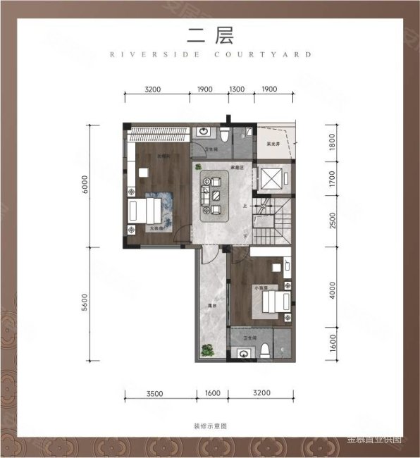 轨道御水江岸7室3厅7卫143㎡南北205万