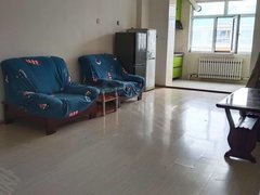 呼伦贝尔海拉尔河东出租河东温馨家园 六楼,两室一厅简装85平1万出租房源真实图片