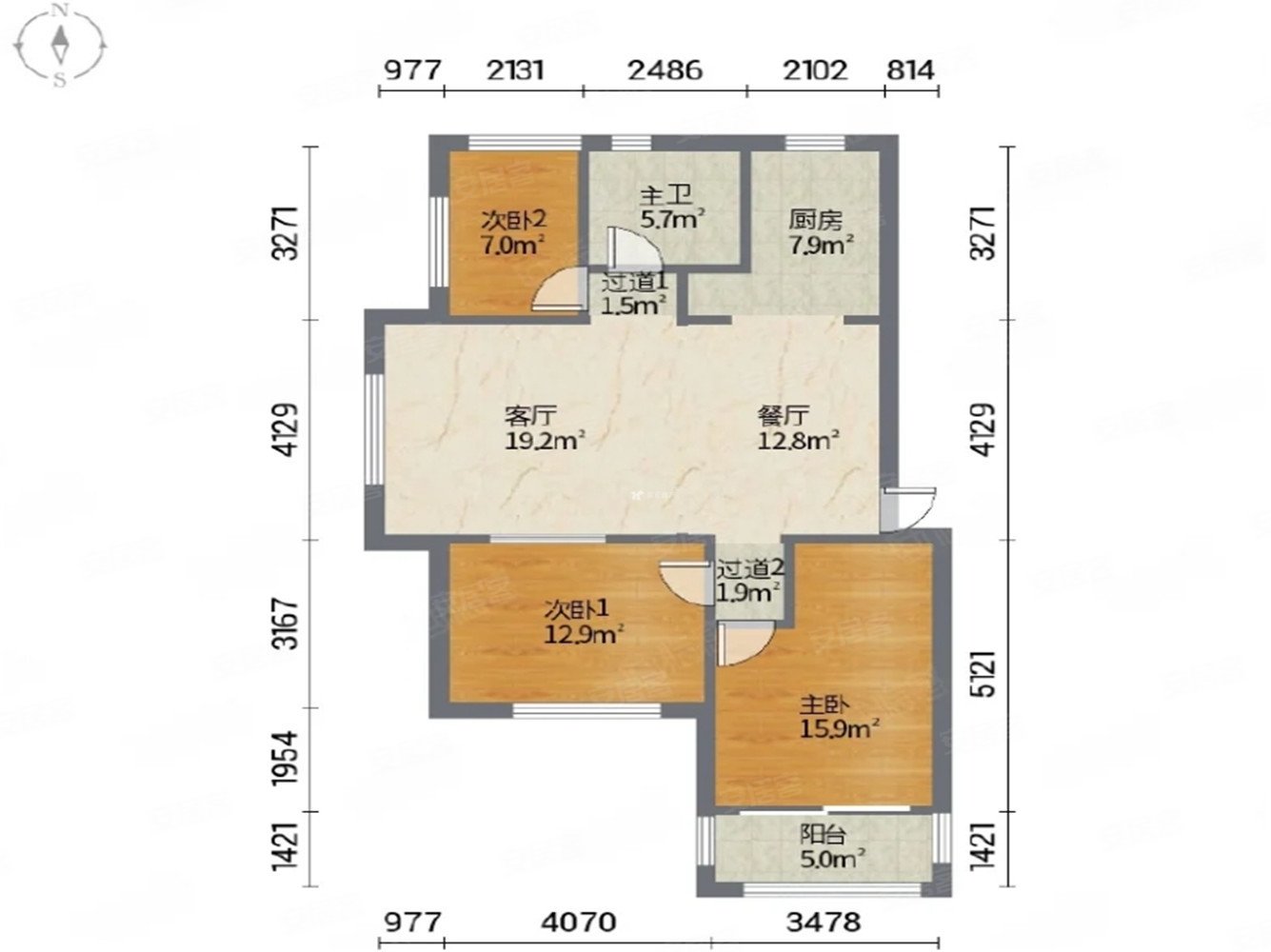 上谷郡环境好商品住宅近医院交通便捷精装好房满二