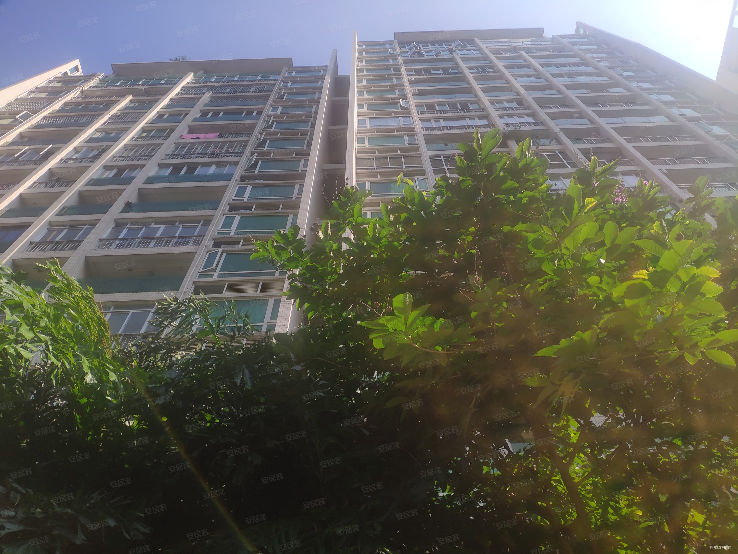 海口海甸岛二手美丽沙花园南北通透大21房上双 精装修满五