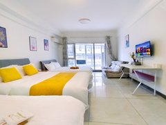 威海经区汽车站长租韩乐坊乐天世纪城精装修南向电梯公寓带大阳台家具家电齐全出租房源真实图片