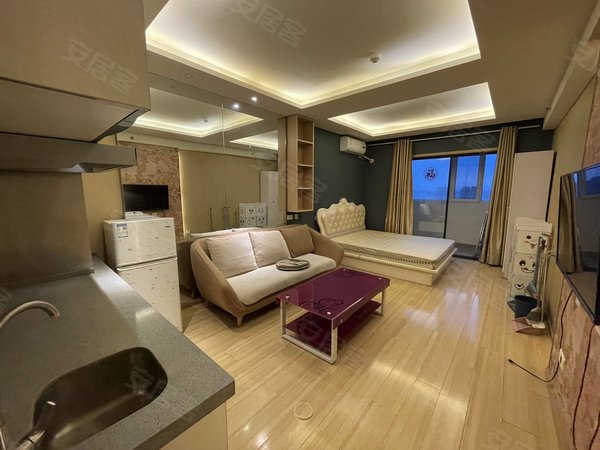 银川金凤正源北街建发大阅城无中介费 建发大阅城精装一室公寓出租