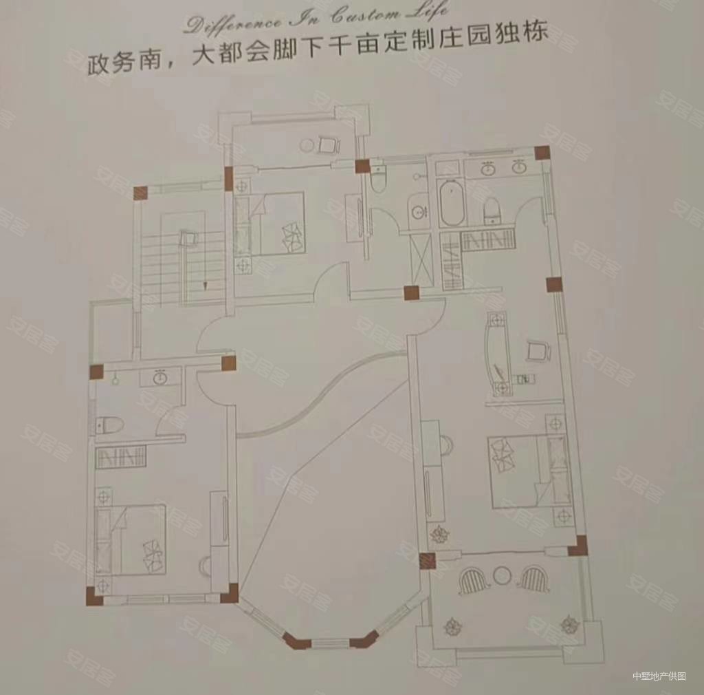 异域风情小镇5室3厅5卫388㎡南北390万